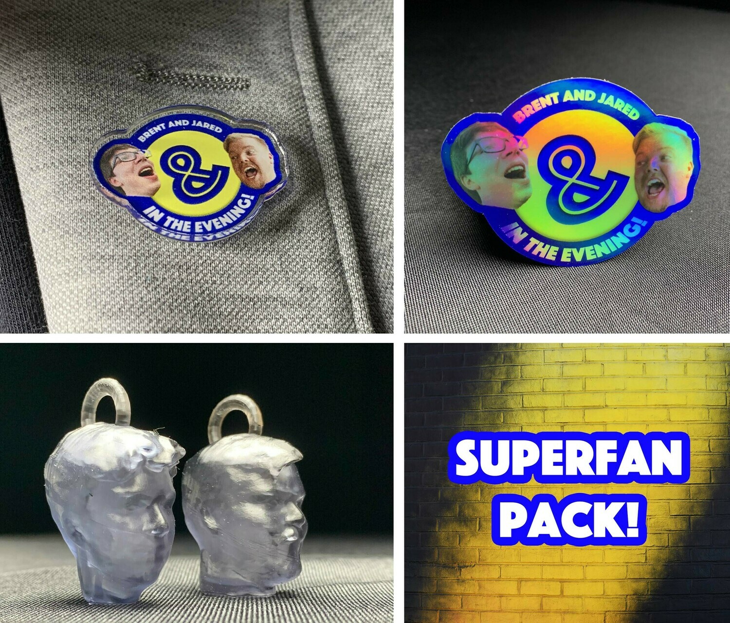 Brent and Jared Superfan Pack!