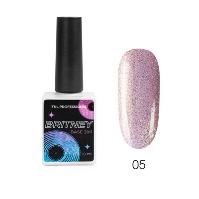 База светоотражающий хамелеон Britney 2 в 1 TNL №05 - попсовый фиолетовый, 10 мл