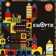 Puzle magnético Kinoptic city DJECO