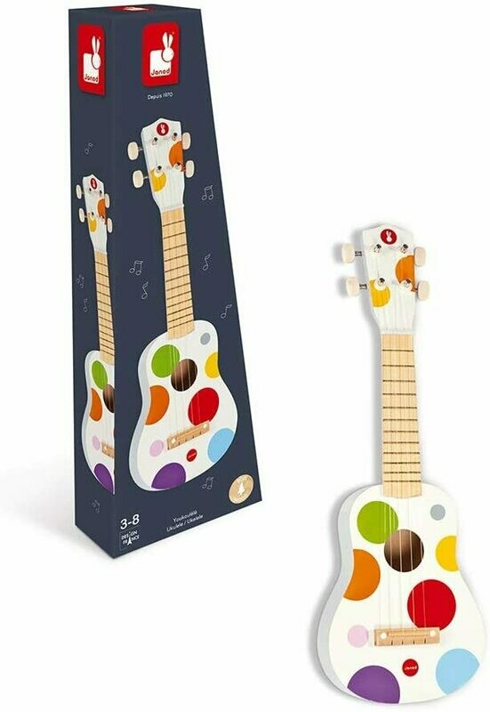 Ukelele de Madera &quot;Confetti&quot; JANOD