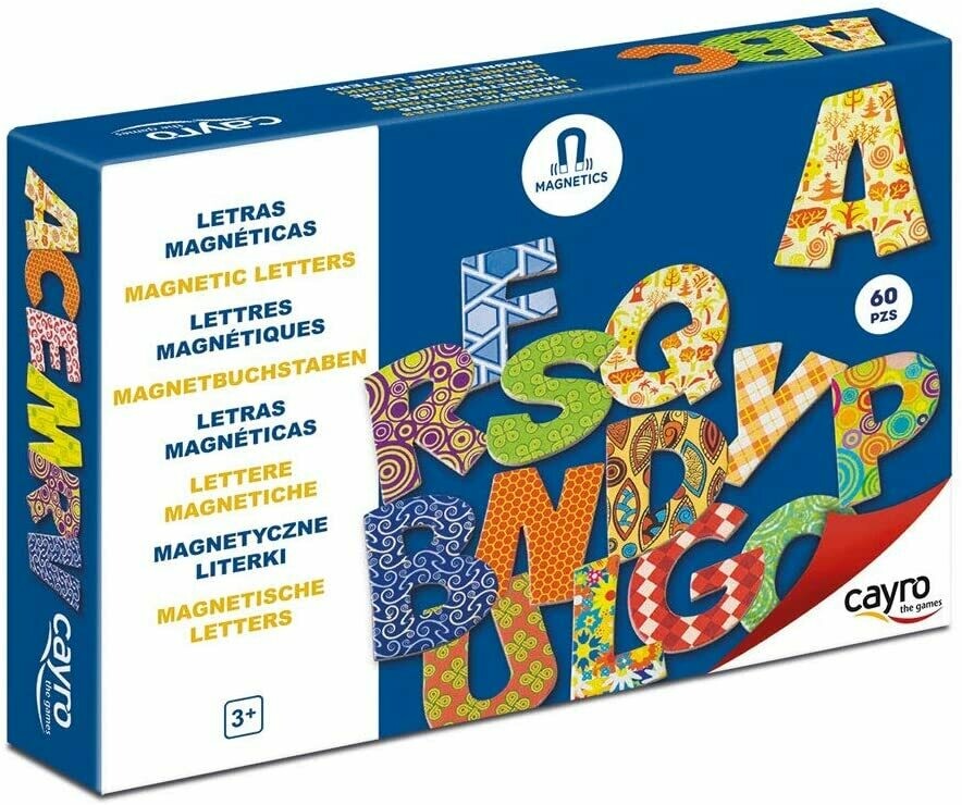 Letras mayúsculas magnéticas CAYRO