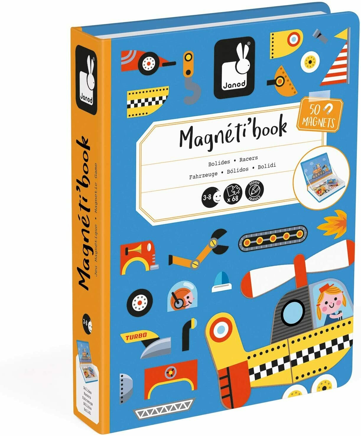 Magnetibook &quot;Bólidos&quot; JANOD