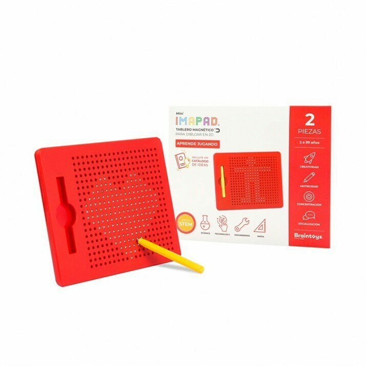 Imapad tablero magnético grande &quot;Rojo&quot; BRAINTOYS