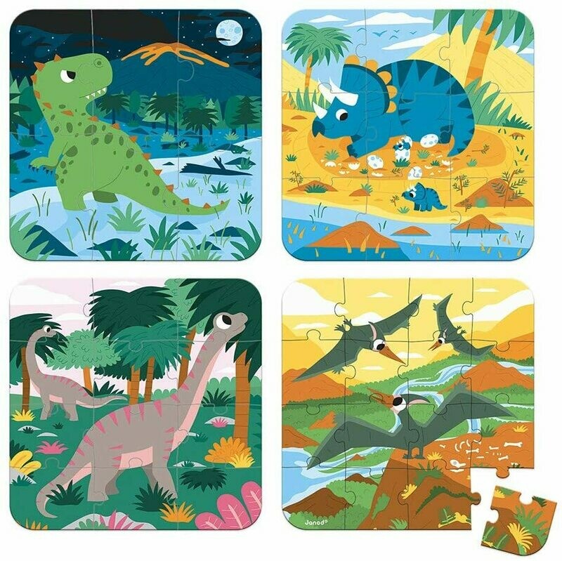 Puzle evolutivo &quot;Dinos&quot;  JANOD