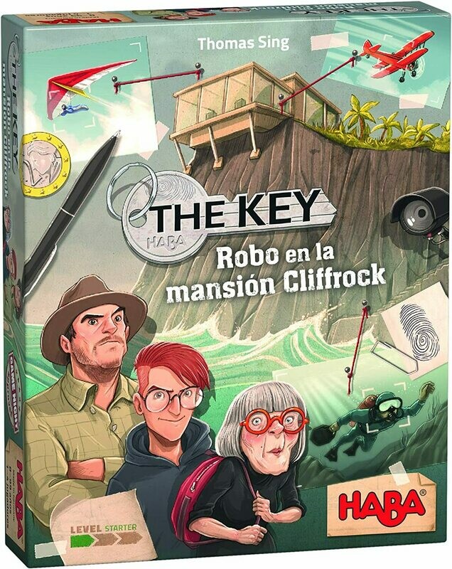 Juego The Key &quot;Robo en la Mansión Cliffrock&quot; HABA