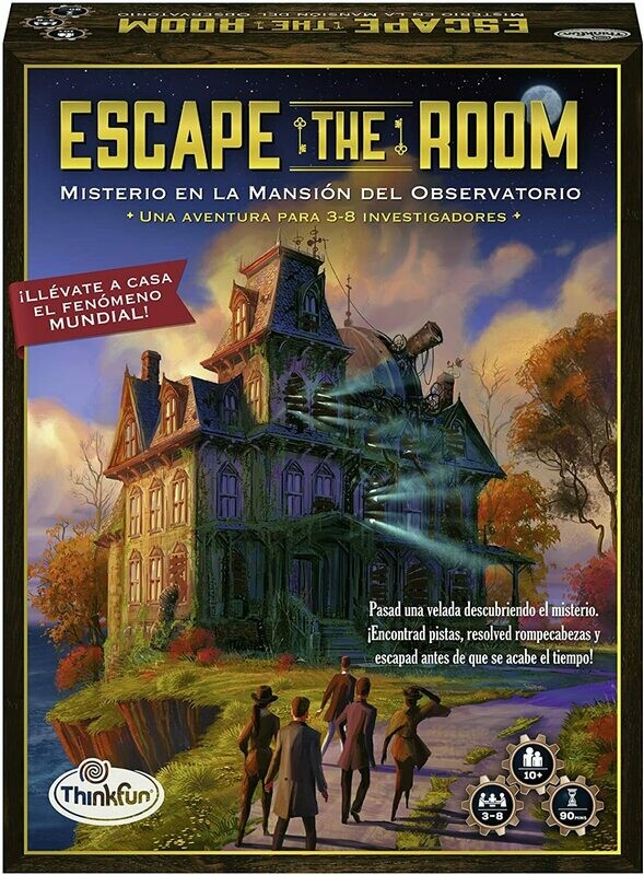 Juego Escape The Room &quot;Misterio en la Mansión del Observatorio&quot; THINKFUN