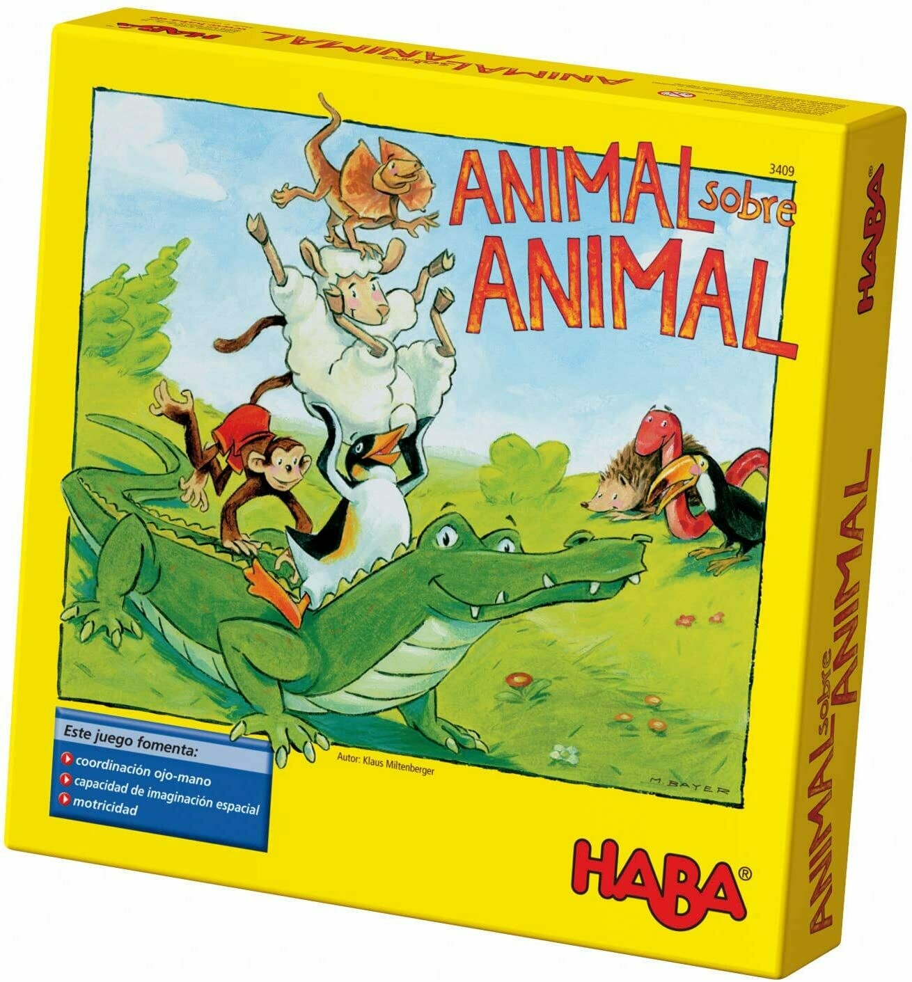 Juego &quot;Animal sobre animal&quot; HABA