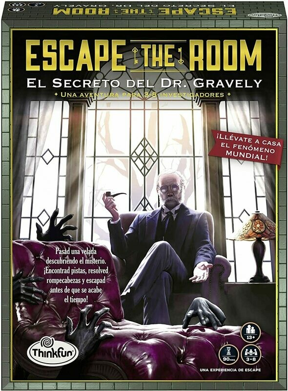 Juego Escape The Room &quot;Dr. Gravely&quot; THINKFUN