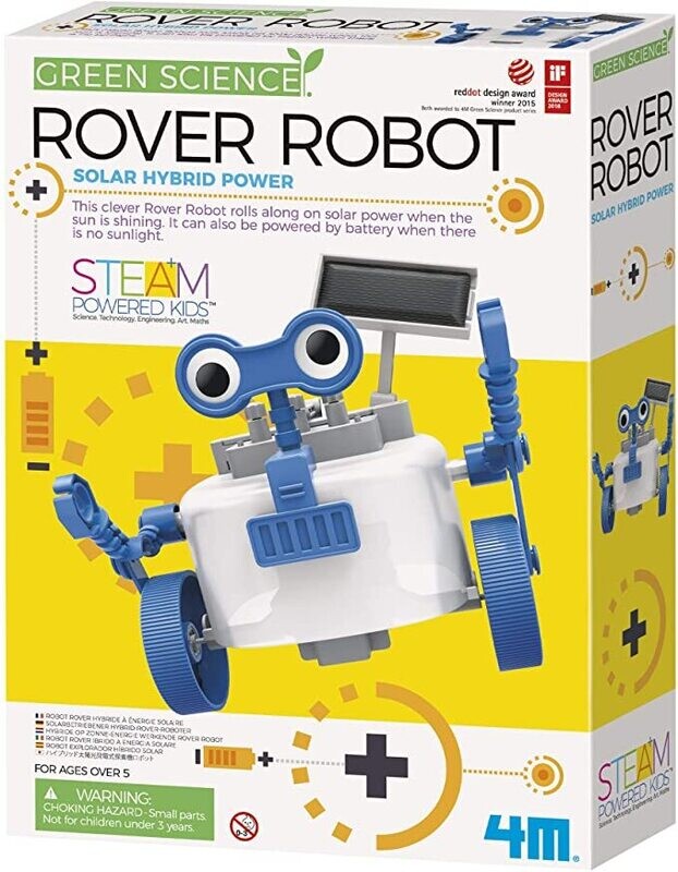 Green science: Rover robot. Ciencia verde: Robot solar. 4M