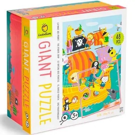 Puzle gigante &quot;Piratas&quot; LUDATTICA