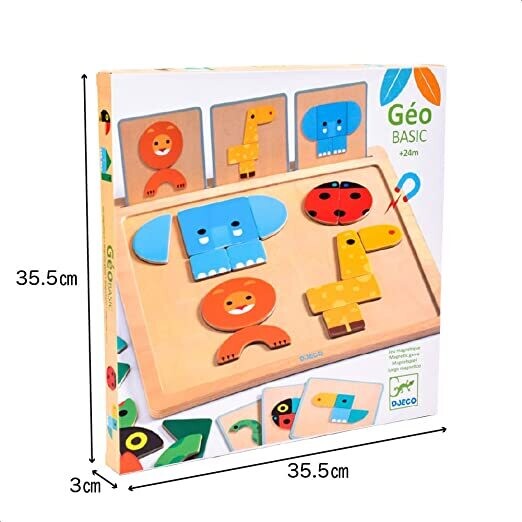 Pizarra Magnética Geo basic DJECO