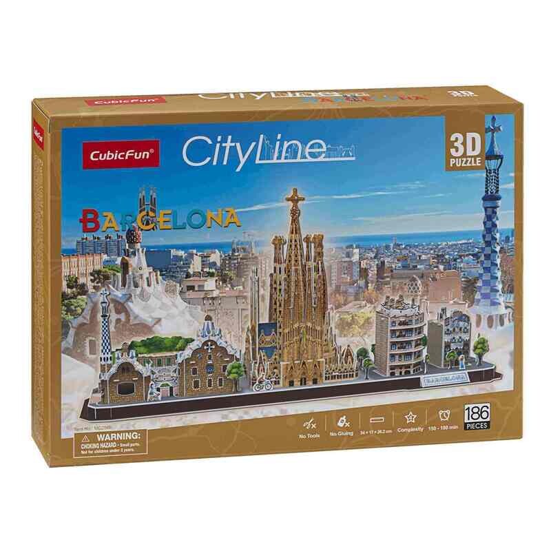 Puzle 3D &quot;Barcelona&quot; CUBICFUN