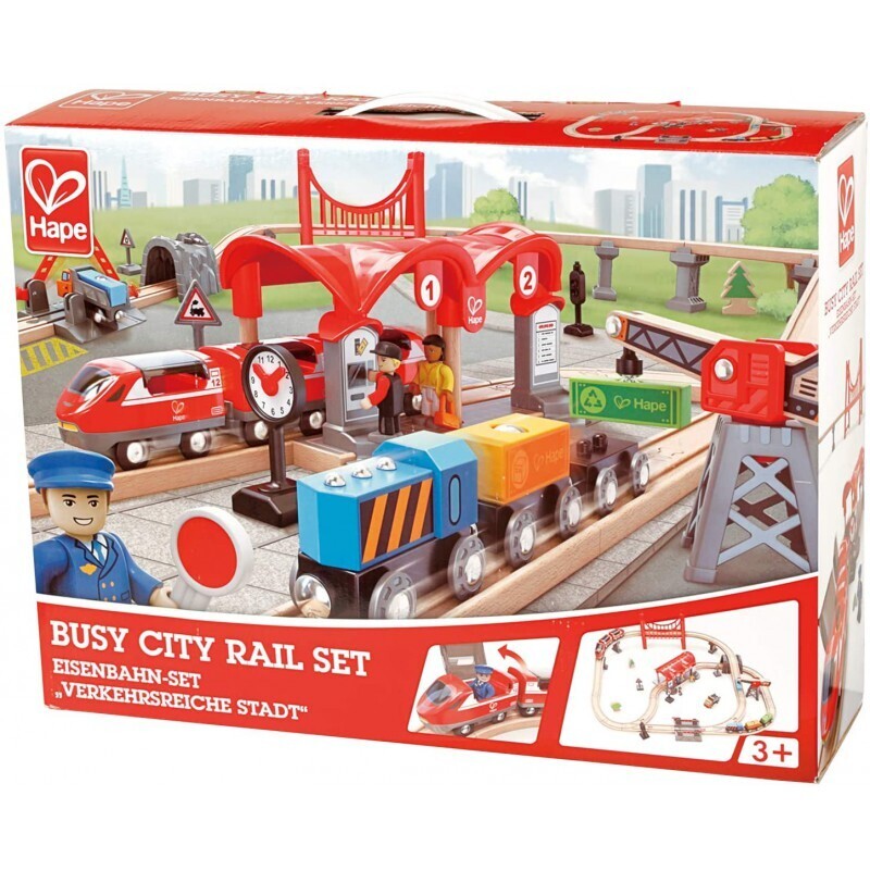 Circuito de trenes &quot;Ciudad ajetreada&quot; HAPE