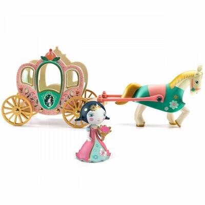 Princesa "Mila & Ze carrosse" Arty Toy DJECO