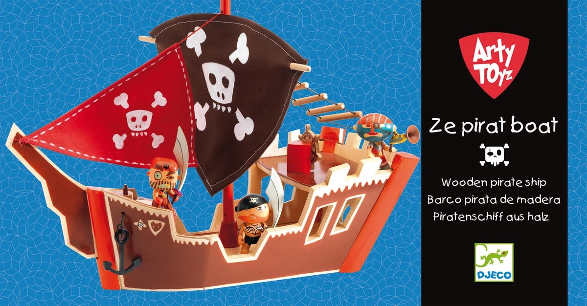Barco pirata Arty Toys DJECO