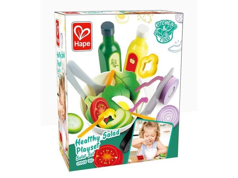 Set de ensalada con ingredientes HAPE