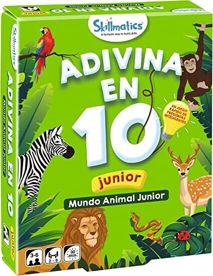 Adivina en 10 &quot;Mundo animal Jr.&quot;  LÚDILO