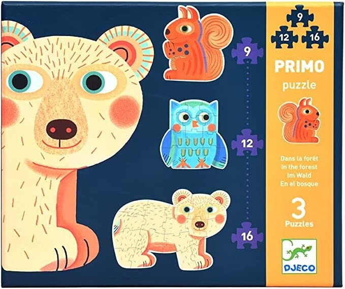Puzle primo evolutivo &quot;El bosque&quot; DJECO