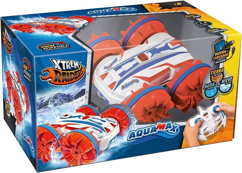 Coche radiocontrol &quot;Aquamax&quot; XTREME RAIDERS