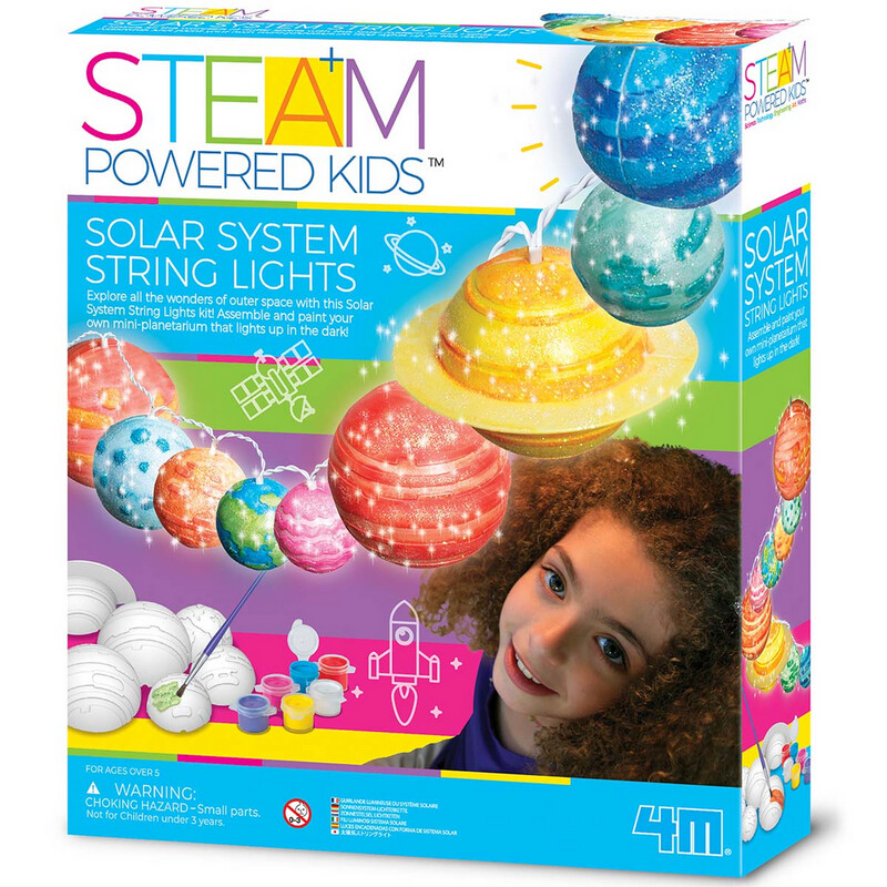Manualidad &quot;Sistema solar con luces&quot; 4M