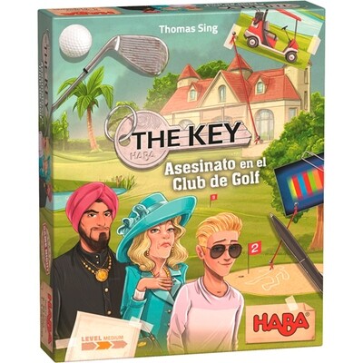 Juego The Key &quot;Asesinato en el Club de golf&quot; HABA