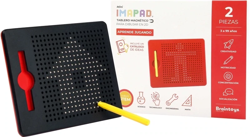 Imapad tablero magnético pequeño &quot;Negro&quot; BRAINTOYS