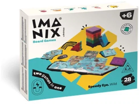 Imanix &quot;Speedy eye wild&quot; 56 pzas. BRAINTOYS