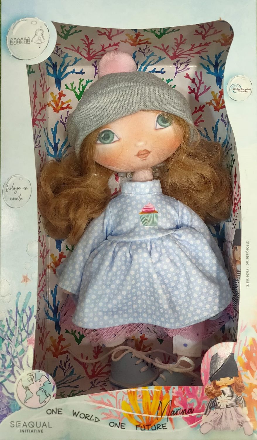 Muñeca ECO &quot;Marina azul&quot; THE PREPPY &amp; ENDISA