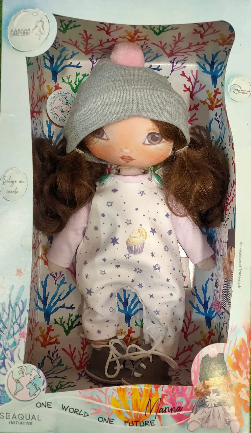 Muñeca ECO &quot;Marina pijama&quot; THE PREPPY &amp; ENDISA