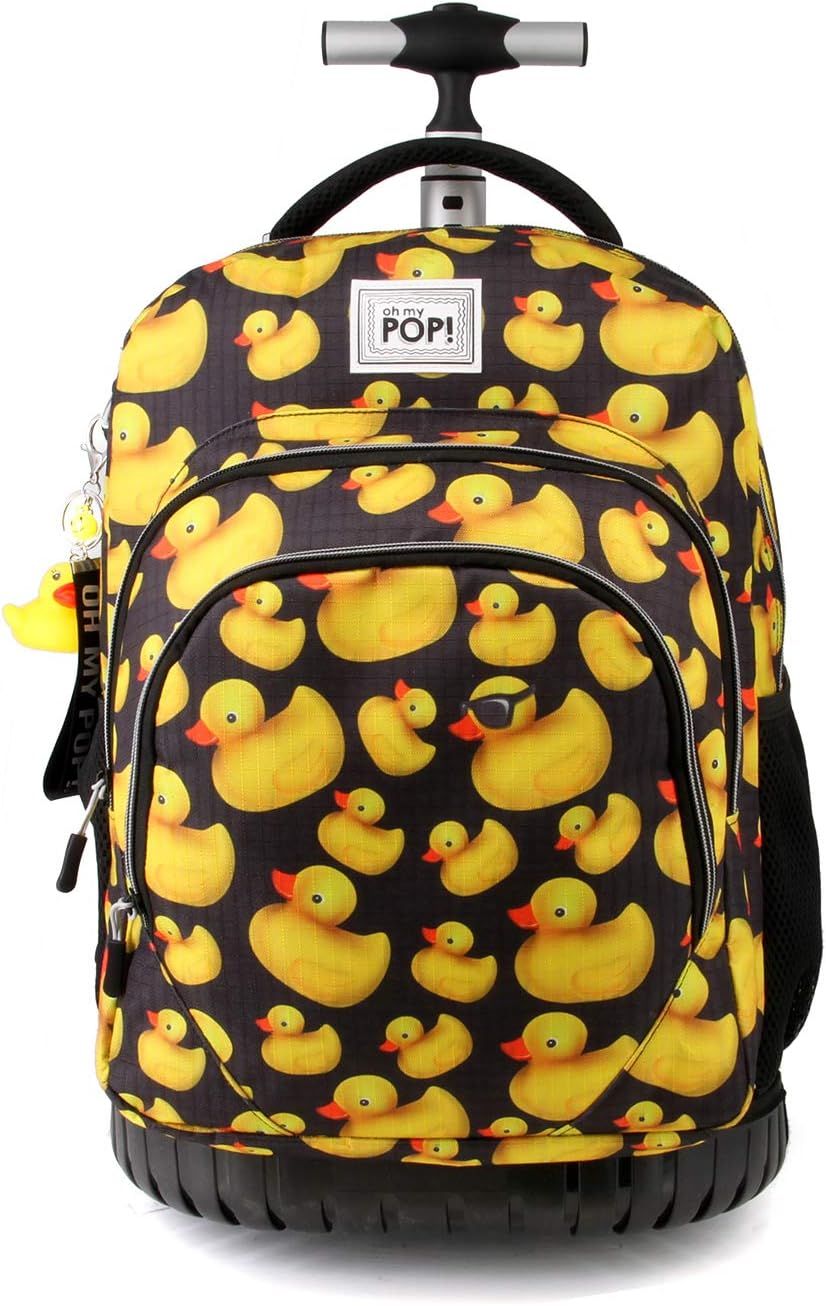 Mochila escolar con carro &quot;Patitos&quot; PRODG