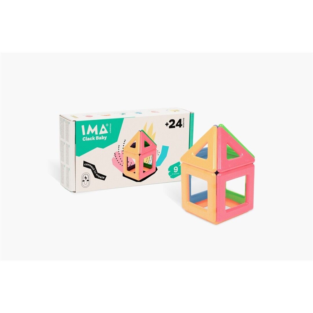 ImaClack baby 9 pzas. BRAINTOYS