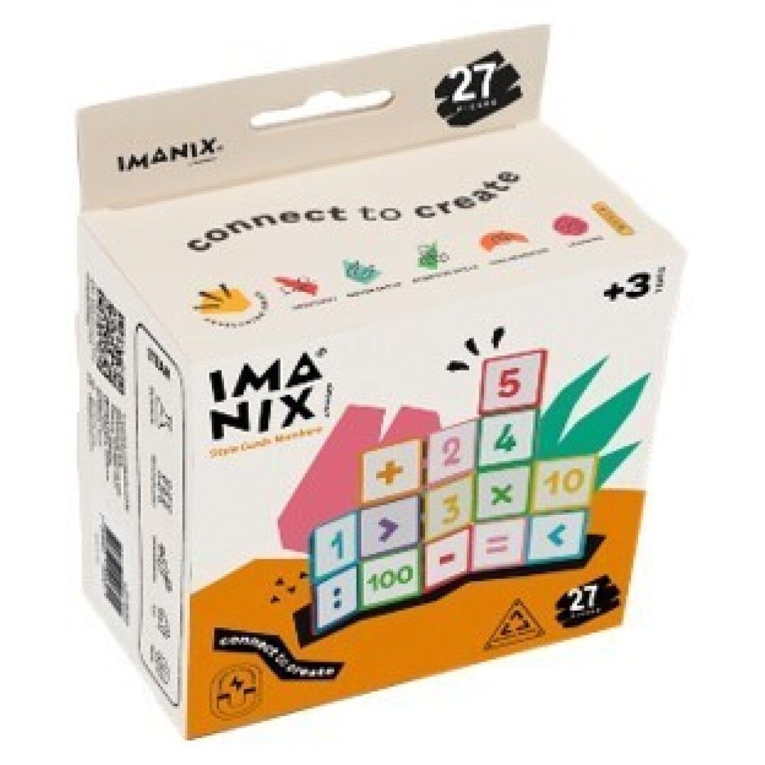 Imanix &quot;Style cards numbers 27 pzas.&quot; BRAINTOYS