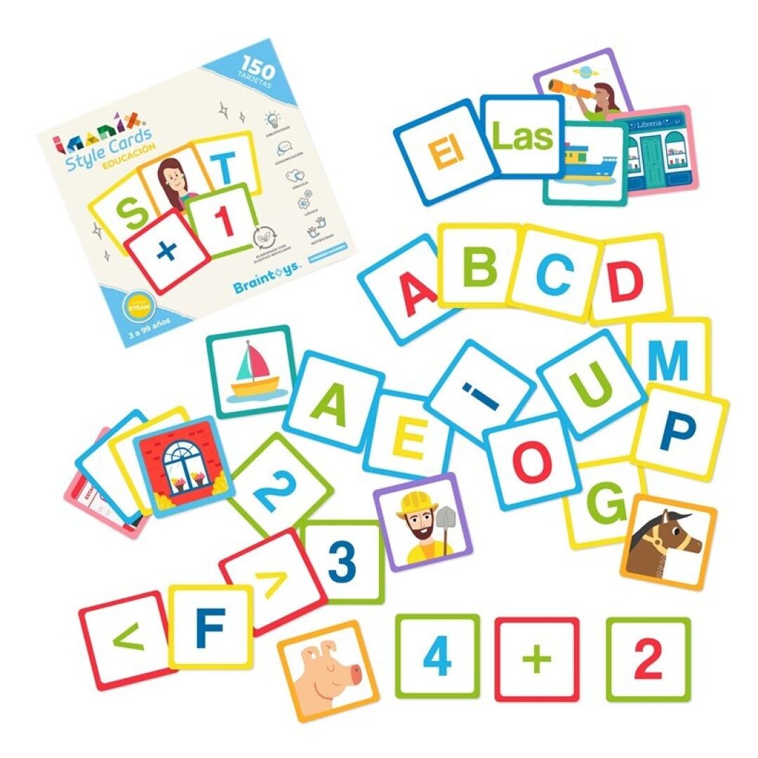 Imanix &quot;Accesories Style cards 150 pzas.&quot; BRAINTOYS