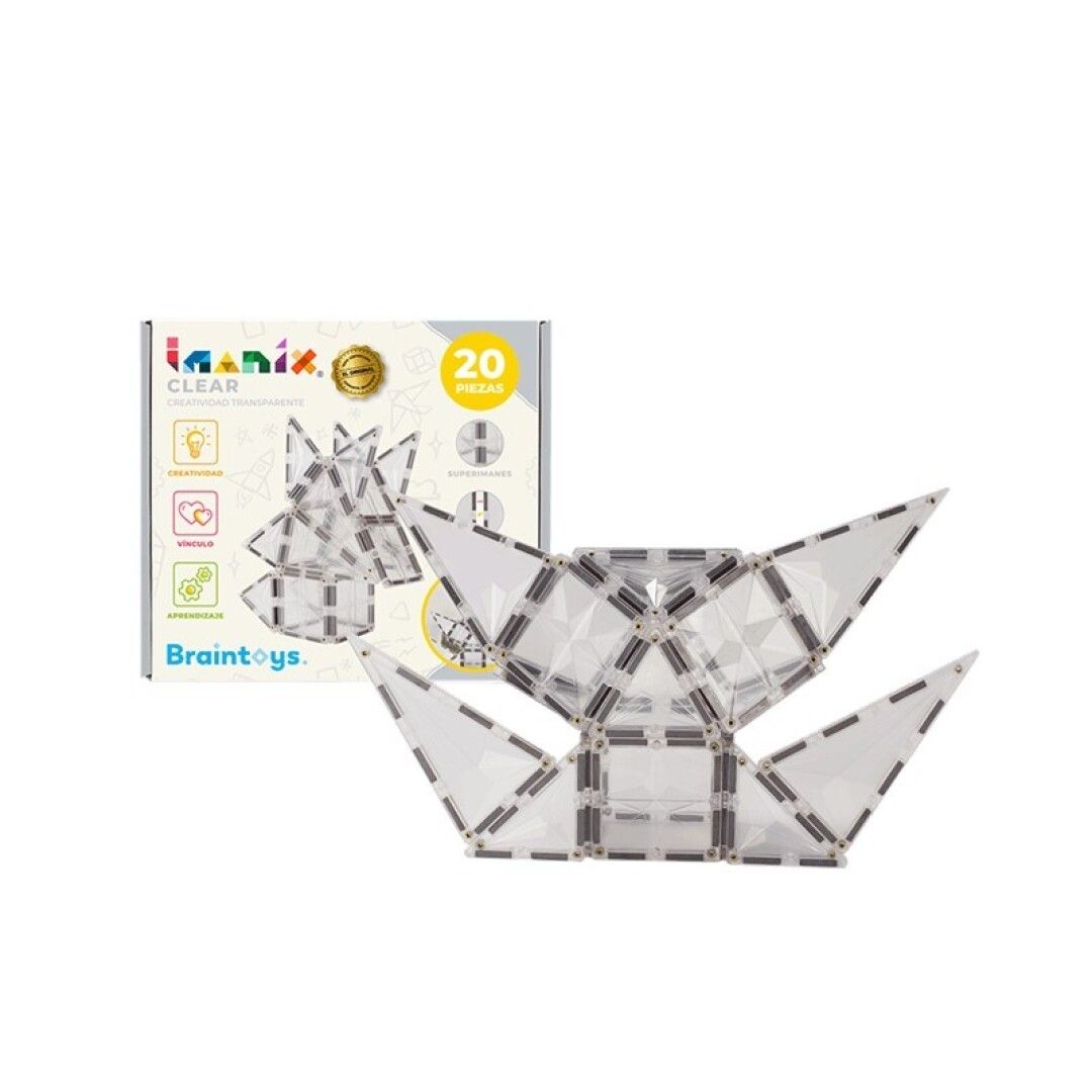 Imanix &quot;Clear 20 pzas&quot;. BRAINTOYS