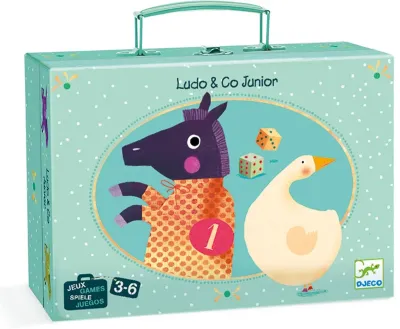 Parchís y oca de iniciación DJECO