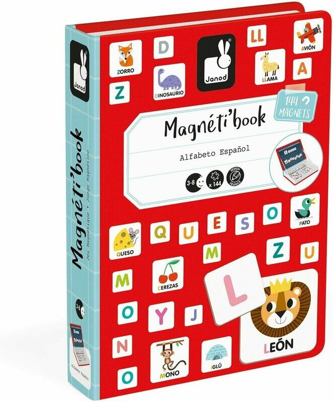 Magnetibook "Alfabeto en Español" - JANOD Magnetibook "Alfabeto en Español" - JANOD