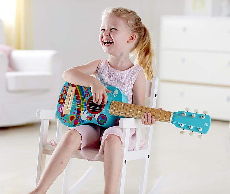 Guitarra hippie HAPE