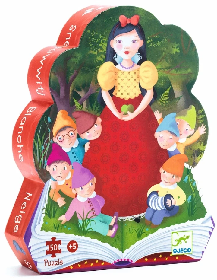 Puzle silueta "Blancanieves" DJECO
