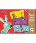 Puzle dúo "Contrarios" DJECO