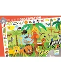 Puzle observación 35 pzas. "La jungla" DJECO