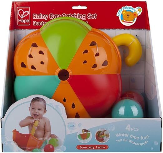 Juguete de baño "Bolas y paraguas" HAPE Juguete de baño "Bolas y paraguas" HAPE