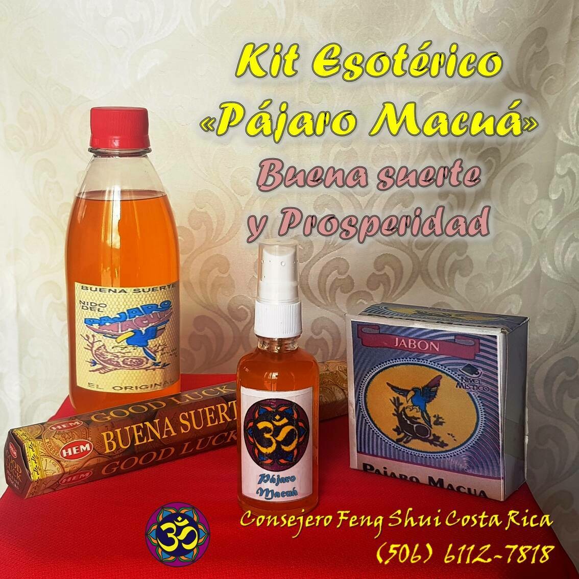 Kit Esotérico &quot;Pájaro Macuá&quot;