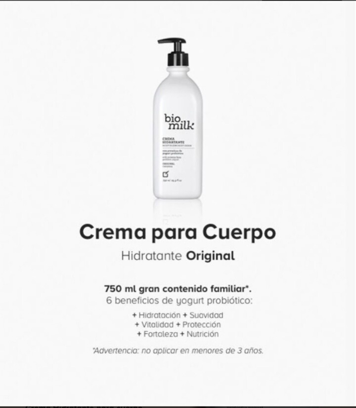 Crema para cuerpo