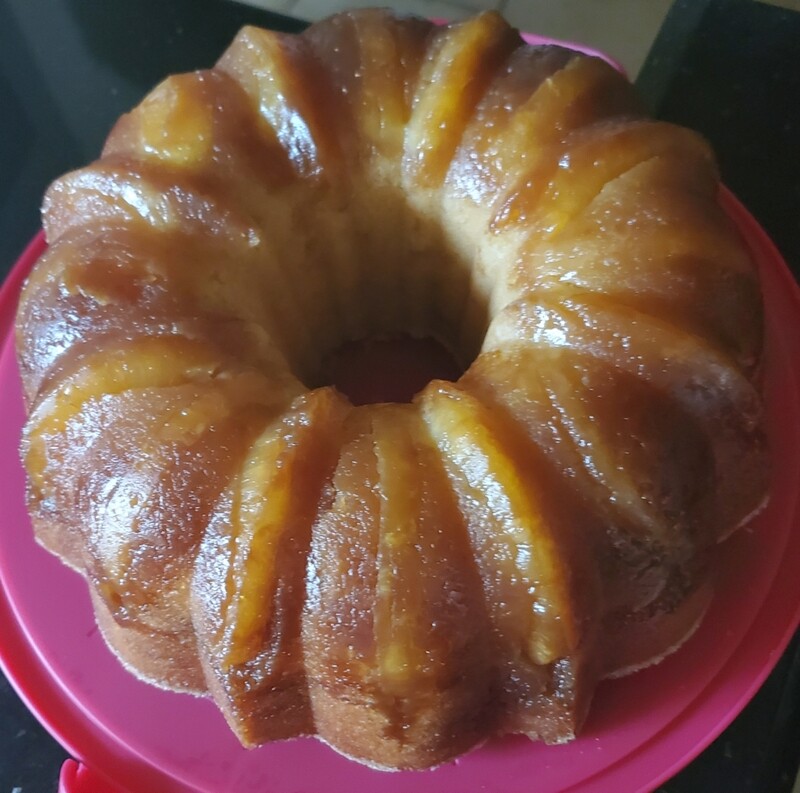 Pineapple Upside Down Bundt Cake