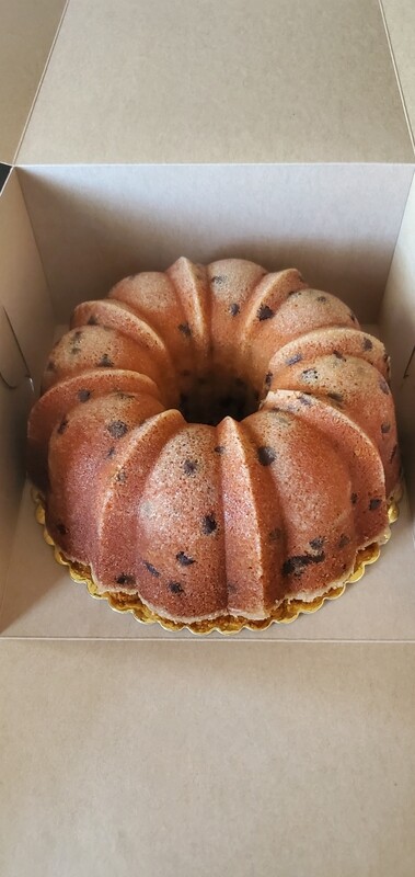 Vanilla Chocolate Chip Butter Cake