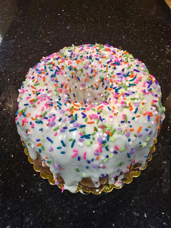 Confetti Bundt Cake