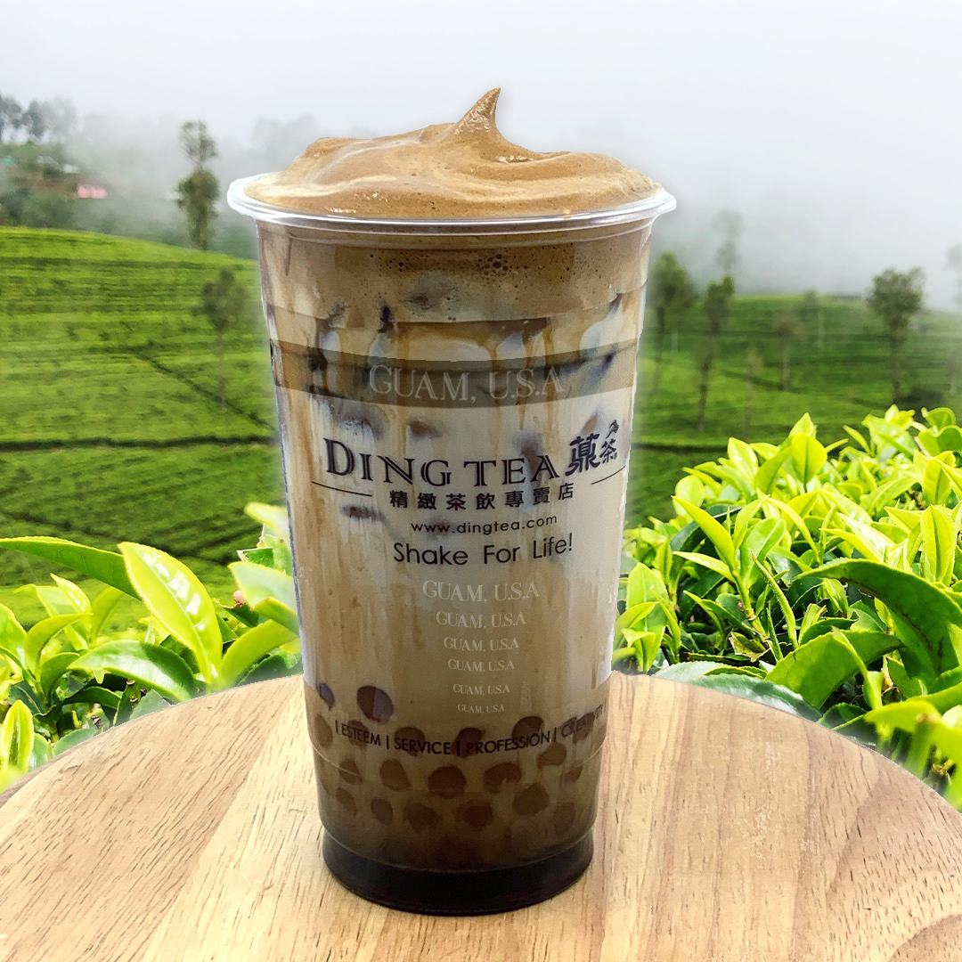 Dalgona Coffee Monster Boba Latte