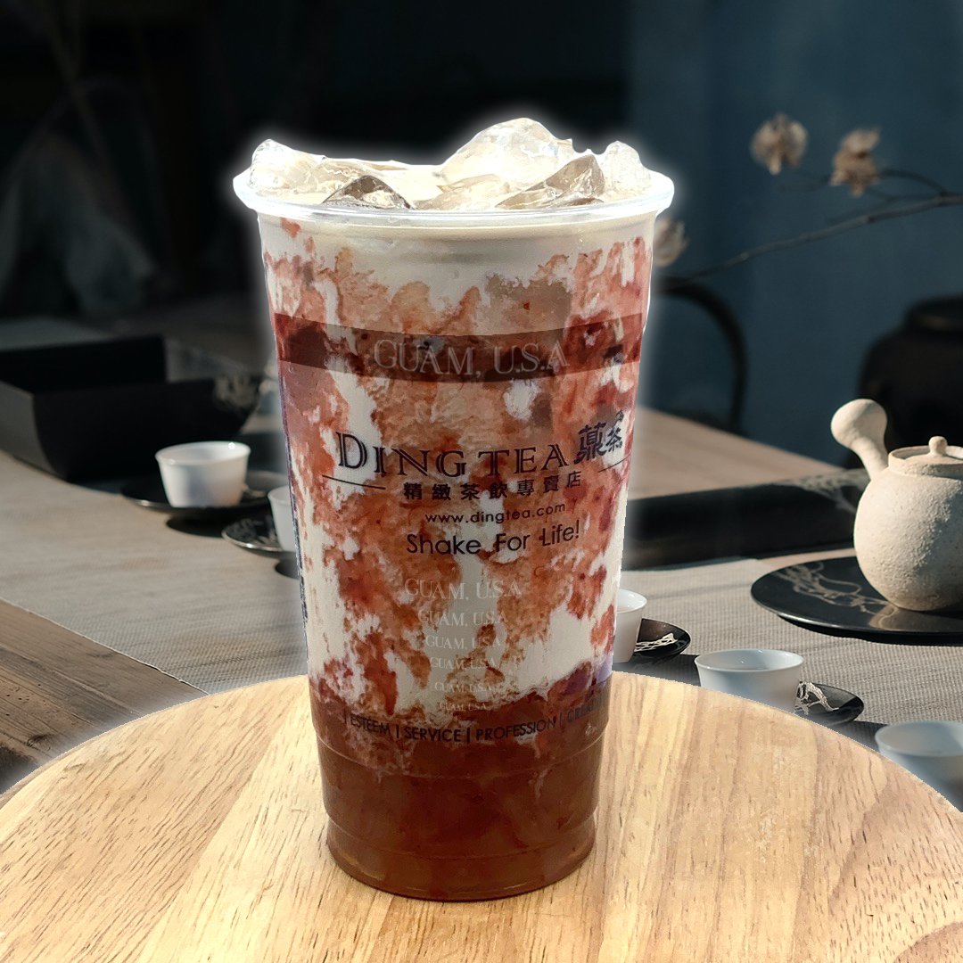 Strawberry Yakult Slush