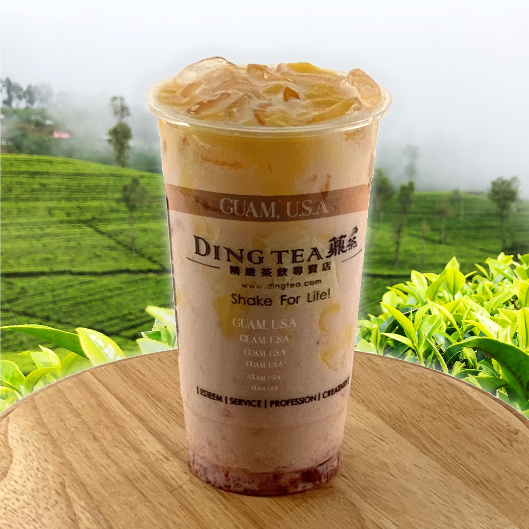 Strawberry Yakult/Yogurt Ding Tea Guam