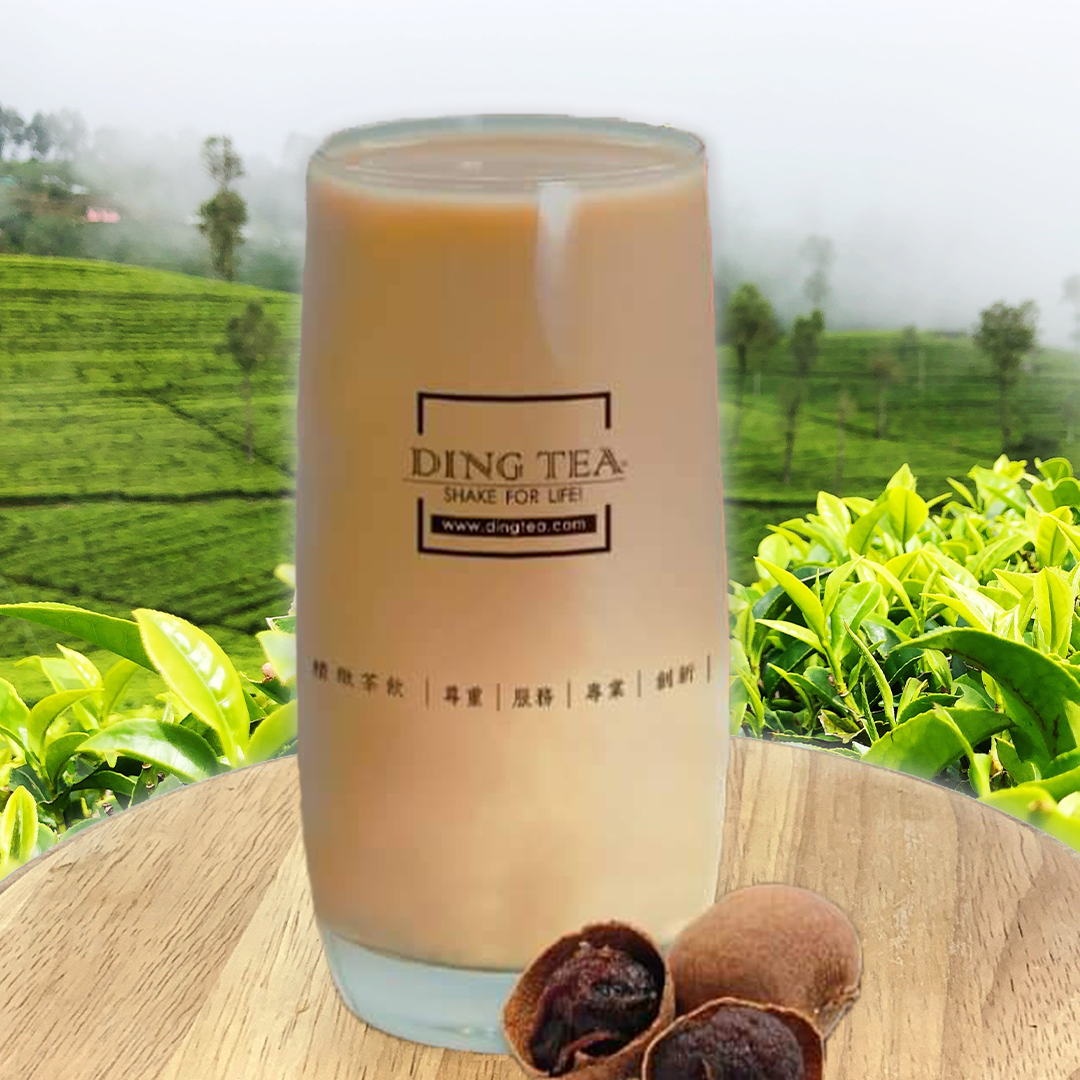 Longan Milk Tea (Date Fruit) (Hot Drink)